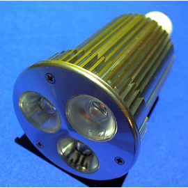 GU10 3x3 Watt LED HQL Strahler warmweiss 3500 K