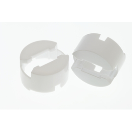 Halter 10207 CREE XR XR-E XR-C round white für Carclo 20mm Einstecklinse