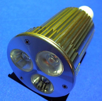 GU10 3x3 Watt LED HQL Strahler weiss