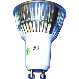GU10 3x2 Watt LED HQL Strahler warmweiss
