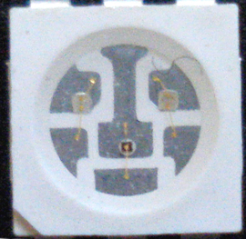 PLCC-6  LED 5000 mcd Grün