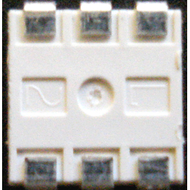 PLCC-6  LED 5000 mcd Grün