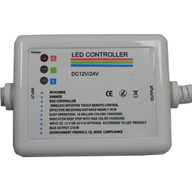 Design 3 Kanal RGB RF LED Kontroller 12 -24 Volt