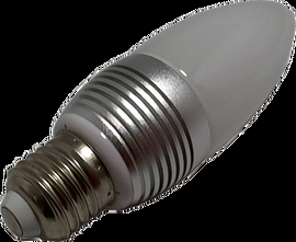 Power LED Lampe E27 3x1Watt - warmweiss